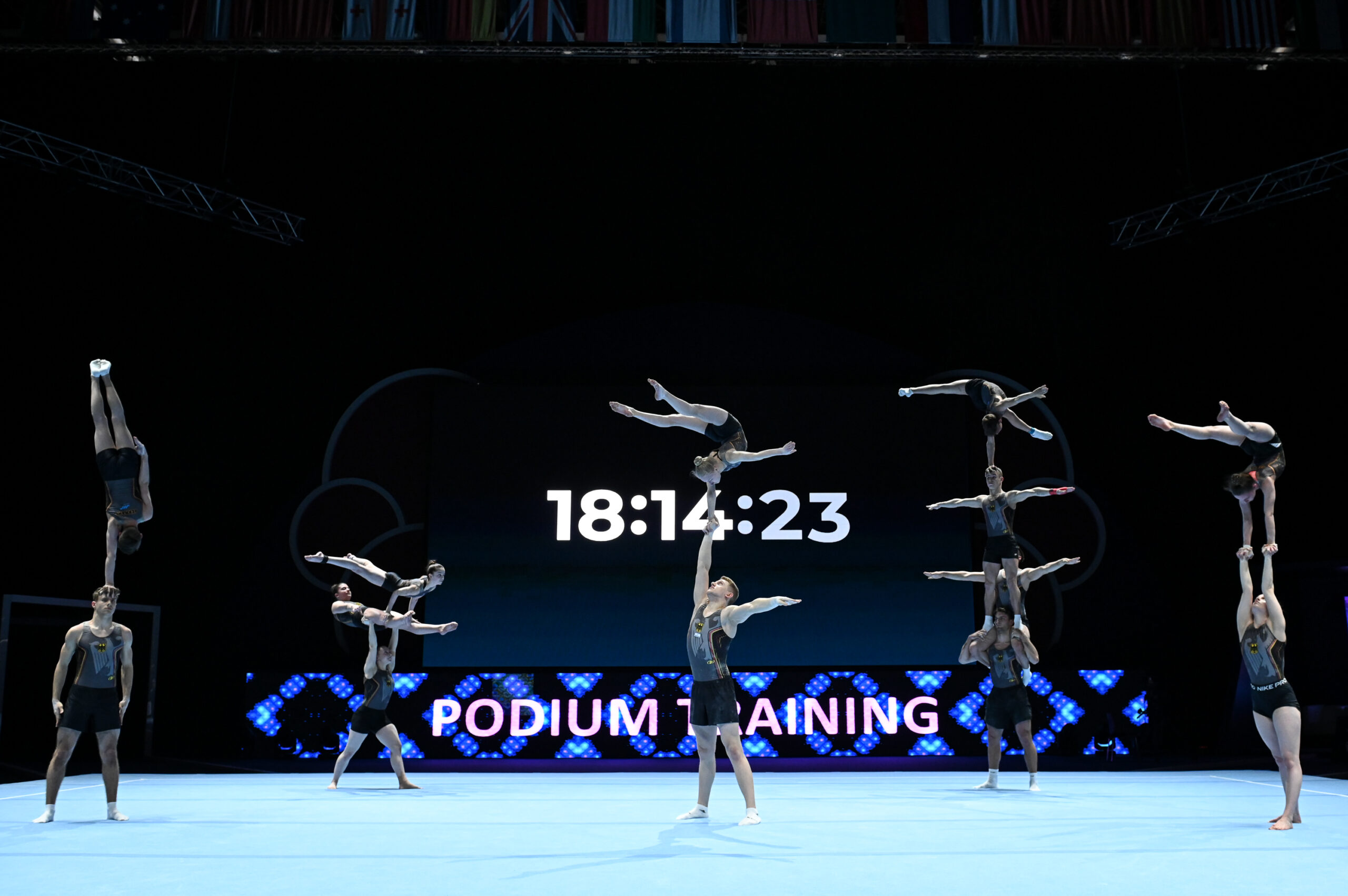 ACRO WORLDS AGE GROUP  captured at Milli Gimnastika Arenası, Baku on 09.Mar.2022 by Filippo Tomasi Photography